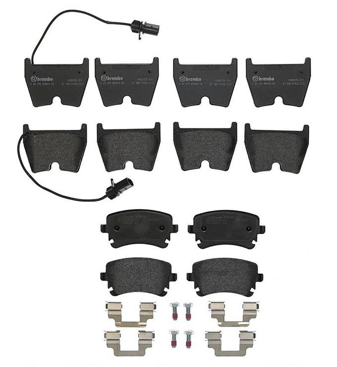 Brembo Brake Pads Kit -  Front and Rear (Low-Met)